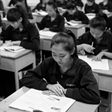 新面孔模特高中班学员的期末考试