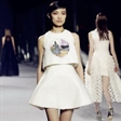 超模侯梦蝶亮相Dior 2014春夏高级定制秀
