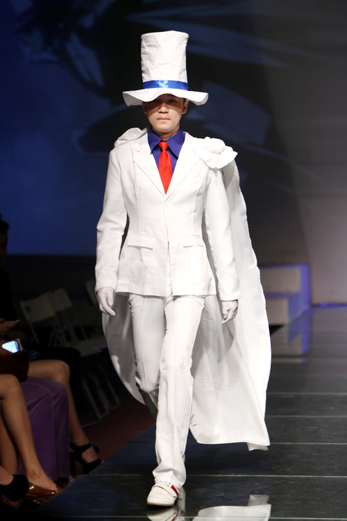 北京新面孔模特上演cosplay主题秀