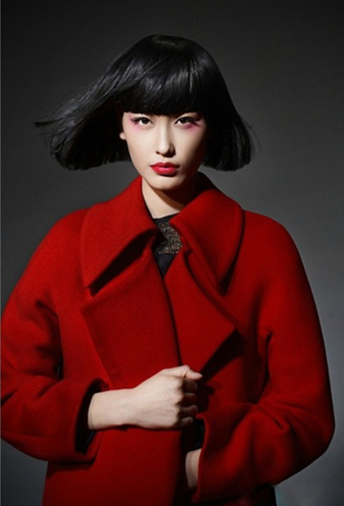 付欢欢Fashion China挑战新造型