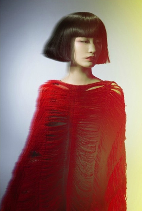 付欢欢Fashion China挑战新造型