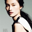超模何穗演绎Harper's Bazaar Japan美容大片
