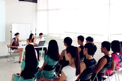 大连新面孔模特学校第120期开学典礼