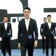 NEWFACE男模大赛 “黑衣人”帅气亮相万达广场