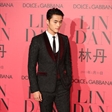 超模赵磊亮相Dolce & Gabbana X 林丹上海派对