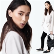 新晋超模薛冬琪拍摄DKNY2015春夏线上广告