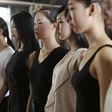 环球小姐中国区大赛来我校面试选手