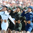 新面孔模特门佳慧入选抗战胜利70周年阅兵仪仗队