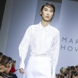 超模薛冬琪伦敦时装周亮相margaret howell发布会