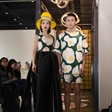 李泊文与江雯文亮相北美设计师品牌Laurence&Chico发布会