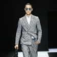赵磊亮相Emporio Armani男装发布会
