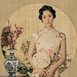 顾佳慧清新淡雅 诠释柔美水墨中国风