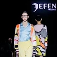 中国国际时装周|新面孔新锐名模王一诺亮相JEFEN大秀2套LOOK