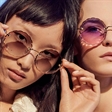 模特王涵出镜Chloé眼镜2019春夏广告