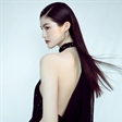 超模何穗出席VogueFilm时装电影盛典