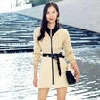 超模小KK够美了，同台“海后”，一袭蕾丝流苏裙惊了艳